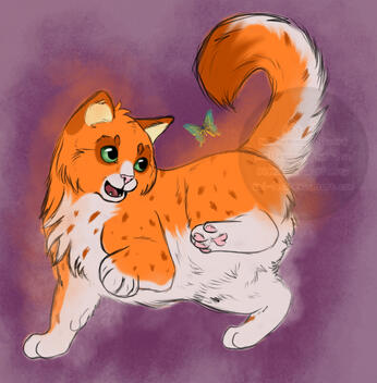 Flat Fullbody Sketch